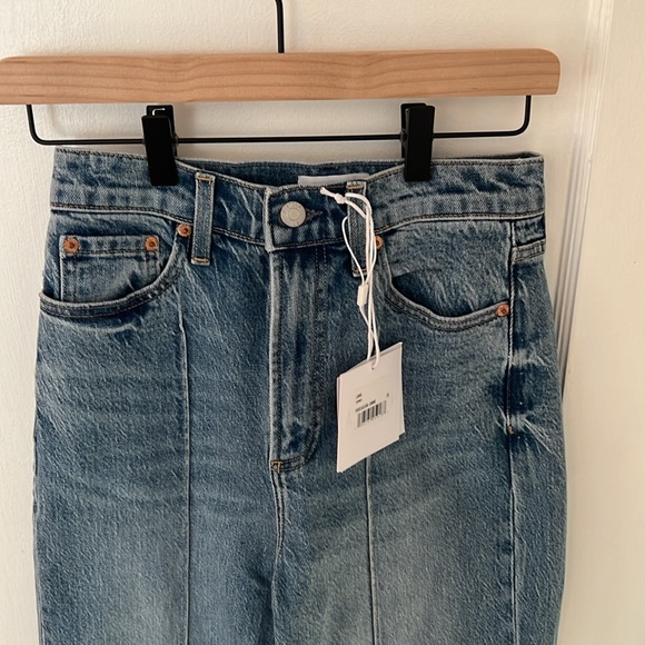 Pistola Lana High Rose Ultra Wide Jeans - Cannes in Sz 25 - Picture 2 of 6